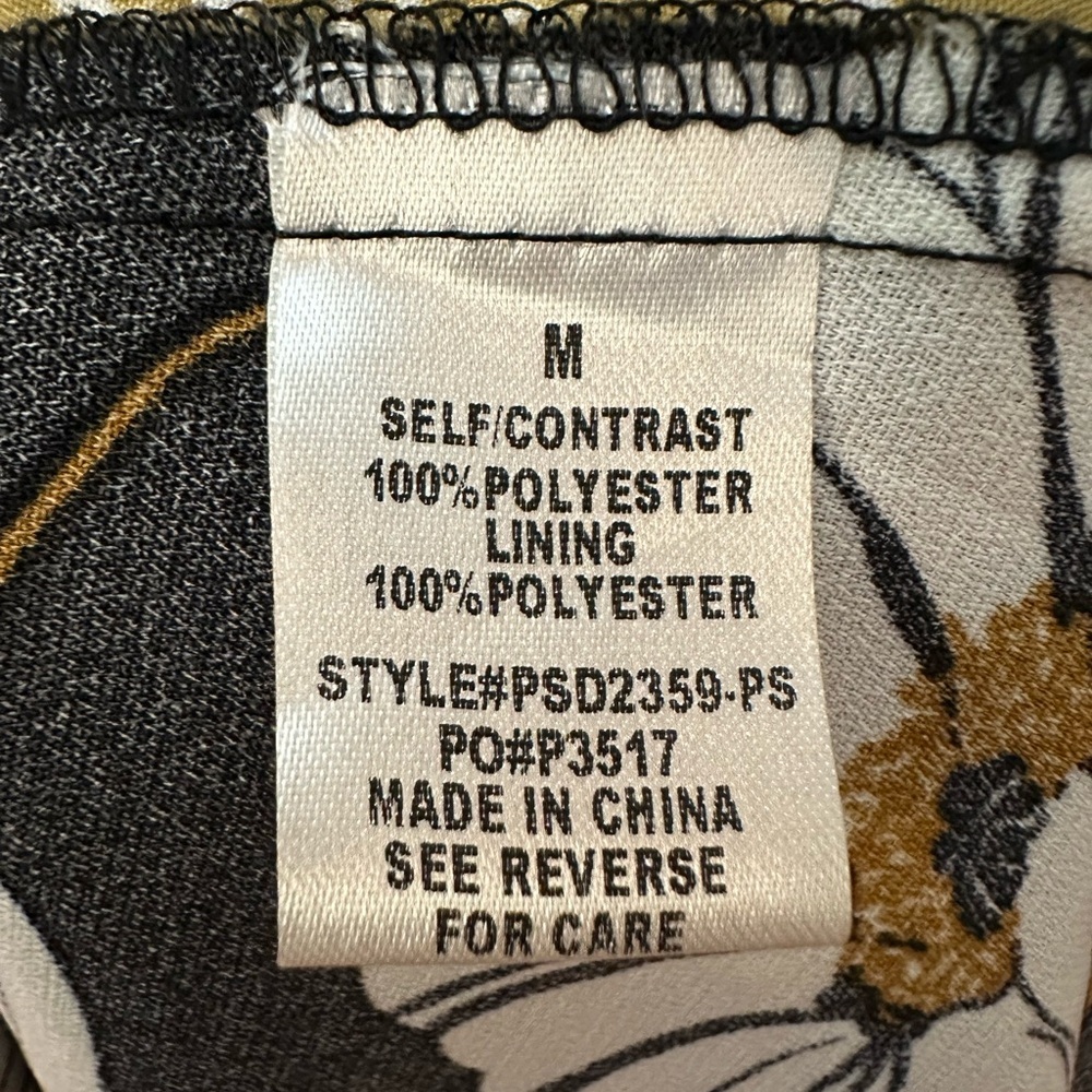 Piper And Scoot Floral Dress Medium - image 5